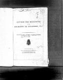 Livro nº 11 - Livro de Registo do Regimento de Infantaria nº4, de 1815 a 31 de Setembro de 1821.