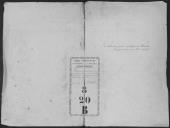 Livro nº 8 - Livro de Registo dos Músicos do Pequeno Estado Maior do Regimento de Infantaria nº 20, de 1813.