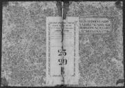 Livro nº 23 - Livro de Registo do Regimento de Infantaria nº20, 1º Batalhão, Registo do Estado Maior, Menor, Adidos e Praças, de 1831.