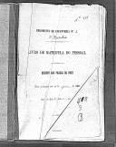 Livro nº 48 - Livro de Matrícula do Pessoal, Registo das praças de pret, Regimento de Infantaria nº 3, 3º Batalhão, de 1891.