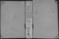 Livro nº 42 - Livro de Matrícula do Pessoal, registo das Praças de Pret, do 1º Batalhão do Regimento de Infantaria nº 9, de 1896