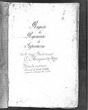 Livro nº 5 - Registo de assentamento dos oficiais e praças do Regimento de Infantaria, de 1789 a 1795.