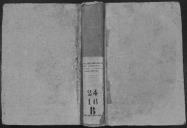 Livro nº 24 - Livro de Registo de Assentamento de Oficiais e Praças do Regimento de Infantaria nº 16, do 2º Batalhão, de 1850.