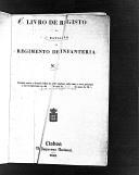 Livro nº 25 - 6º Livro de Registo do 1º Batalhão do Regimento de Infantaria Nº 4, de 1844 a 1847.