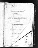 Livro nº 60 - Livro de Matrícula do Pessoal do Regimento de Infantaria nº 7, 1º Batalhão, Registo das Praças de Pret de 1892. 