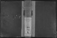 Livro nº 40 - Livro de Matrícula do Pessoal, Registo das Praças de Pret, do Regimento de Infantaria nº14, de 1868. 