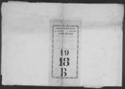 Livro nº 19 - Registo do Depósito de Recrutas do Regimento de Infantaria nº 18, de 1833.
