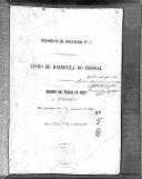 Livro nº 40 - Livro de Matrícula do Pessoal, Registo das Praças de Pret do 1º Batalhão do Regimento de Infantaria nº 5 de 1888.