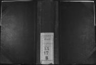 Livro nº 33 - Livro de Matrícula, 1ª Série das Praças de Pret. do 1º Batalhão do Regimento de Infantaria nº 17, de 1895.