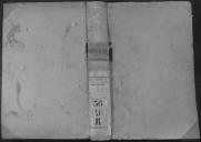 Livro nº 36 - Livro de Matrícula do Pessoal, Registo das Praças de Pret do Regimento de Infantaria nº 9, 3º Batalhão, de 1887.