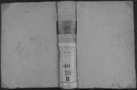 Livro nº 49 - Livro de Matrícula do Pessoal do Regimento de Infantaria nº 10, 1º Batalhão, Registo das Praças de Pret, de 1884. 