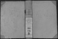 Livro nº 60 - Livro de Matrícula do Regimento de Infantaria nº 14, 3º Batalhão, Registo das Praças de Pret, de 1897.