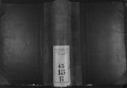Livro nº 43 - Livro de Matrícula do Pessoal do Regimento de Infantaria nº15, Registo das Praças de Pret, de 1889.