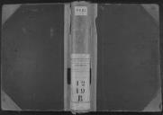 Livro nº 12 - Livro de Matrícula do Pessoal do Regimento de Infantaria nº 19, 2º batalhão, Registo das Praças de Pret, de 1888.