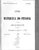 Livro nº 41 - Livro de Matrícula do Pessoal, Registo das Praças de Pret do Regimento de Infantaria nº 2, de 1897.