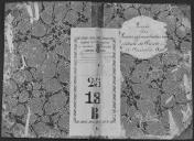 Livro nº 25 - Livro de Registo do Assentamento das Praças do Regimento de Infantaras nº 13 apresentadas em virtude do exposto no Decreto de 12 de Dezembro de 1840, de 1841. 