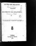 Livro nº 12 - Livro de Registo da Companhia de Depósitto do Regimento de Infantaria Granadeiros da Rainha, de 1850 a 1864.