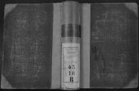 Livro nº 43 - Livro de Matrícula do Pessoal do Regimento de Infantaria nº16, 1º Batalhão, Registo das Praças de Pret, de 1884.